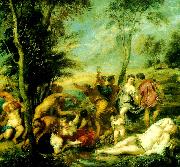 Peter Paul Rubens backanal pa andros oil painting reproduction